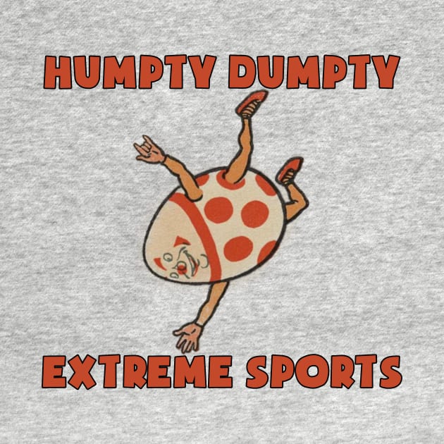 Humpty dumpty extreme sports large vintage design by Captain-Jackson